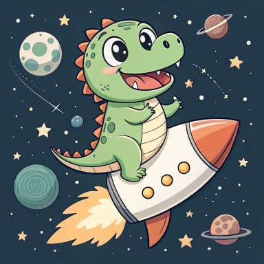 ClawNaut mascot riding a rocket